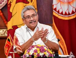 Digeruduk Massa, Presiden Srilanka Melarikan Diri dengan Melepas Tembakan ke Udara