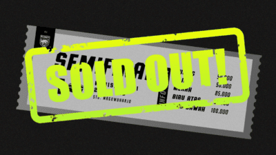 Penonton Antusias, Tiket Semifinal Leg 1 Piala Presiden 2022 Sold Out