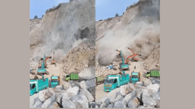 Video Viral Berdurasi 29 Detik Soal Longsornya Galian Pasir di Leles Garut