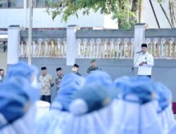 Wagub Jabar Pimpin Apel Pagi di SMA Negeri 1 Karangnunggal, Pesannya Ini