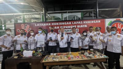 Lapas Kuningan Dirazia, Sitaannya Nggak Hanya Sajam, Banyak yang Aneh-aneh Juga