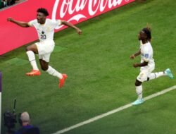 Wakil Asia Kembali Terpuruk di Piala Dunia 2022, Korsel Kalah 2-3 dari Ghana