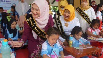 Bunda PAUD Jakpus Gelar Road Show ke RPTRA Matahari