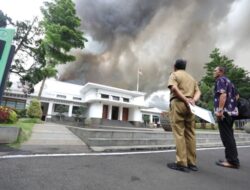 Dimana Wali Kota Bandung saat Gedung Bappelitbang Kebakaran