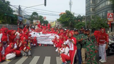 KJS Paseban Memperingati Hari Pahlawan dengan Senam dan Bagi-bagi Doorprize