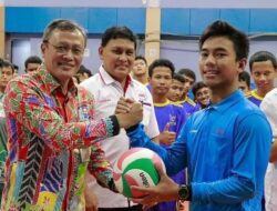 Turnamen Bola Voli Wali Kota Jakpus Berlangsung di GOR Senen