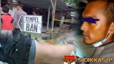 Dua Lelaki Adu Jotos di rumah Janda