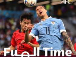 Nggak Ada Kejutan, di Laga Korsel Kontra Uruguay, Skor Kacamata