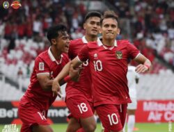 Indonesia Menang 2-1 atas Kamboja, Ditonton Presiden Jokowi