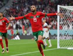 Maroko Tim Afrika Pertama yang Melaju ke Semifinal, Kalahkan Portugal