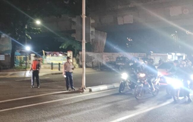 Simpang Megaria Crowded