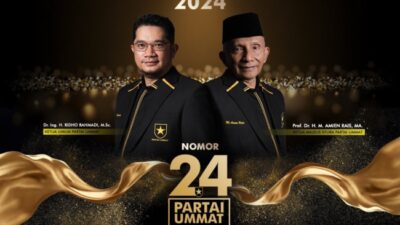 KPU RI Sampaikan Partai Ummat Lolos Verfak, Nomor Urut Peserta Pemilu 24