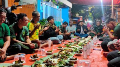 Warga RW04 Paseban Senen Gelar Doa Bersama, Hidangannya Enak Semua