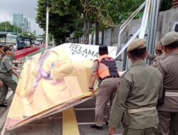 Perayaan Natal Tahunbaru Berakhir, Satpol PP Senen Lakukan Hal Ini