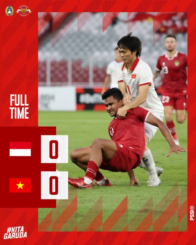 Indonesia Vs Vietnam 0-0