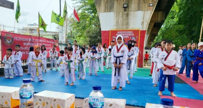 Atlet Taekwondo Kecamatan Sawahbesar