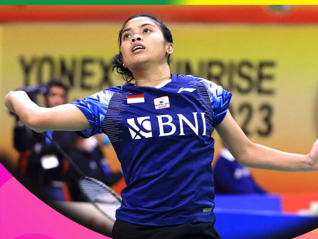 Gregoria Menang Straight Game