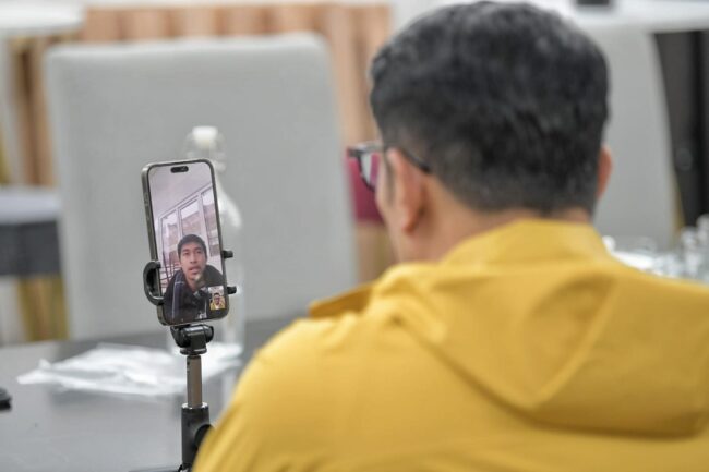 Ridwan Kamil Video Call