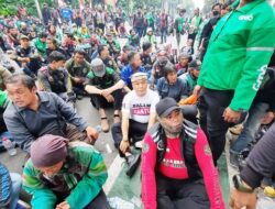 Ojol Demo Tolak ERP dan Copot Kadishub DKI Jakarta