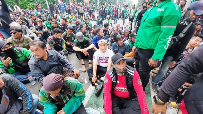 Ojol Demo Tolak ERP