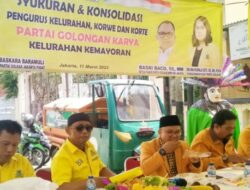 Anak Ranting Partai Golkar Kelurahan Kemayoran Terbentuk, Basri Baco Tegaskan Ini