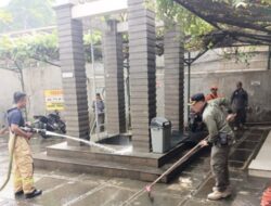 Sekko Iqbal Pimpin Apel Bersih-bersih Rumah Ibadah, Pelaksana Giat Satpol PP Jakpus