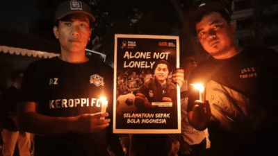 Piala Dunia U20 2023 Tinggalkan Indonesia, Aksi Seribu Lilin Digelar