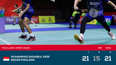 Fikri/Bagus Menang Susah Payah Melawan Chiu/Yang di Thailand Open 2023