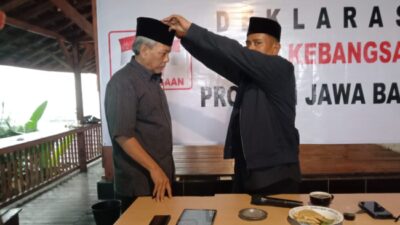 Ricky Asramanggala Dilantik Jadi Ketua DPD Front Kebangsaan Jawa Barat