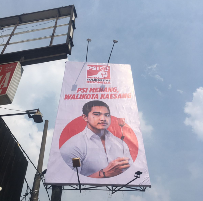 PSI Menang Walikota Kaesang