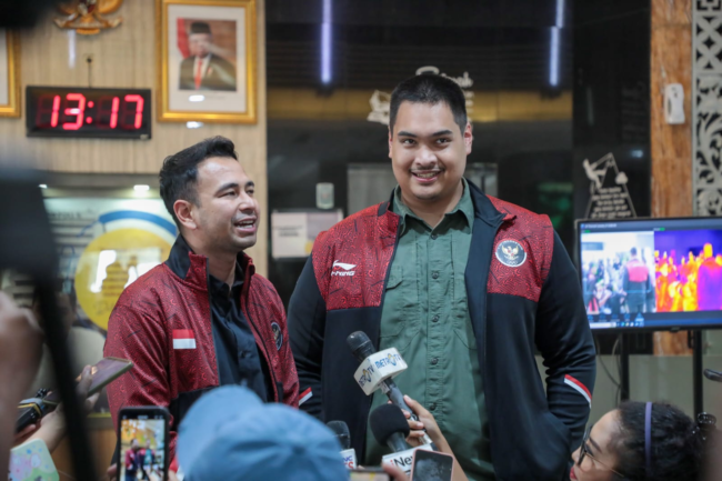 Raffi Ahmad Temui Menpora