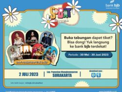 Dengan Menabung di bank bjb Bisa Nonton Konser Sobat Festival 2023