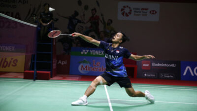 Ginting Kalah dari Axelsen