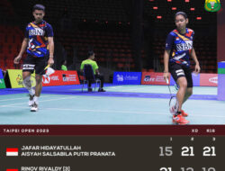 Indonesia Loloskan Empat Wakilnya di Perempat Final Taipei Open 2023