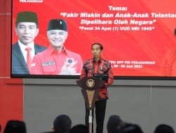 Jokowi Berpesan kepada Ganjar, Katanya Pemimpin Harus Punya Keberanian