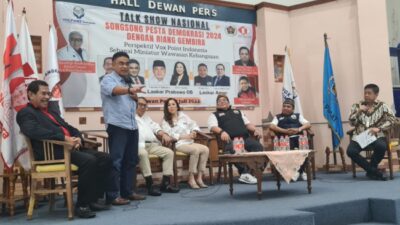Pendukung Ganjar Anies dan Prabowo Serukan Pemilu Damai