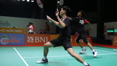Farizi/Nikolaus Memperlebar Jarak Keunggulan Indonesia Atas China, dan Menjadi Juara Grup A