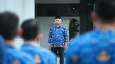 Apel Rutin Senin Pagi Sekretariat DPRD Jabar, Pegawai Diingatkan Soal Nilai Dasar