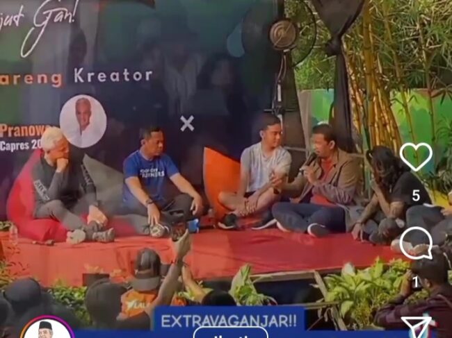 Ganjar keliling Cibinong