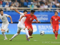 Kalah 0-2 dari Uzbekistan, Indonesia Tiga Kali Gagal Tembus perempat Final Asian Games