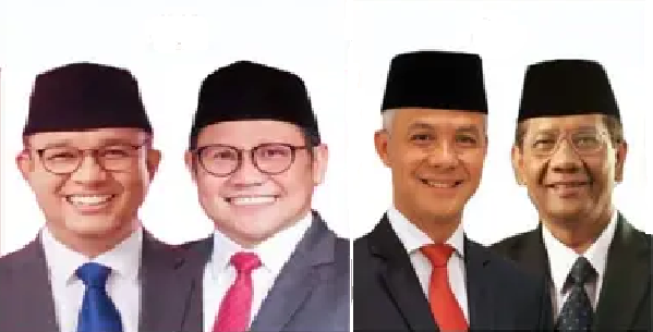 Dua Pasang Kontestan Pilpres