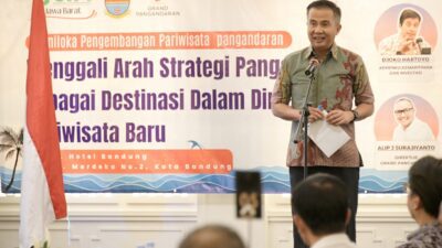 Pembangunan Infrastruktur Pangandaran, Bey : Tingkatkan Daya Saing Pariwisata