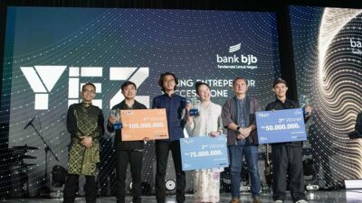 bank bjb Gelar Grand Final Young Entrepreneur Success Zone 2023, Tiga Pemenang Dapat Pembiayaan Bisnis dari bank bjb