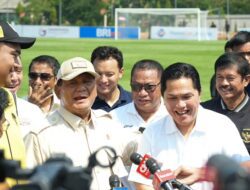 Percaya Sepakbola Indonesia Akan Maju, Prabowo Janjikan Ini