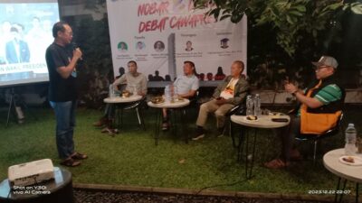 Nobar dan Diskusi Debat Cawapres 2024, Forum ngaDandanan Bandung Berlangsung Semarak
