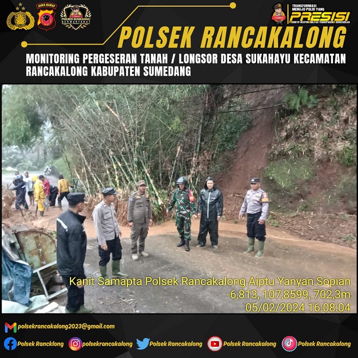 Rancakalong Digeruduk Tanah Longsor