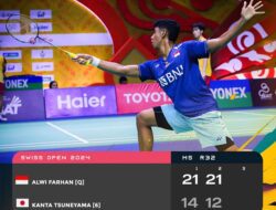 Tunggal Putra Muda Indonesia Alwi Farhan Lolos Babak Kedua Swiss Open 2024