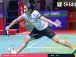 Gregoria Lolos ke Final Swiss Open 2024, Sabar/Reza Kandas