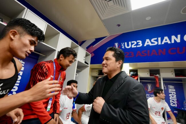 Erick Thohir Garuda Muda