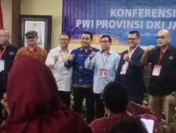 Kesit dan Theo Terpilih sebagai Ketua dan DKP PWI Jaya